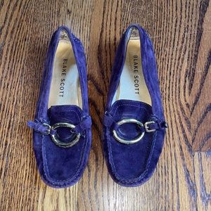 Blake Scott Purple Loafers size 6.5